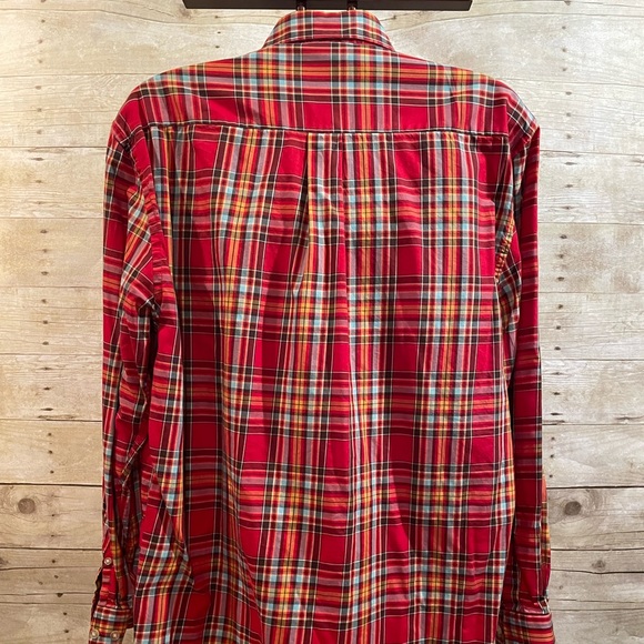 Hickey Freeman Long Sleeve Button Down Shirt Size Large - Picture 3 of 7